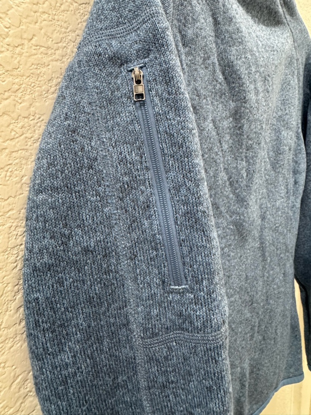 Patagonia Blue Quartet Zip Sweater - Picture 6 of 6